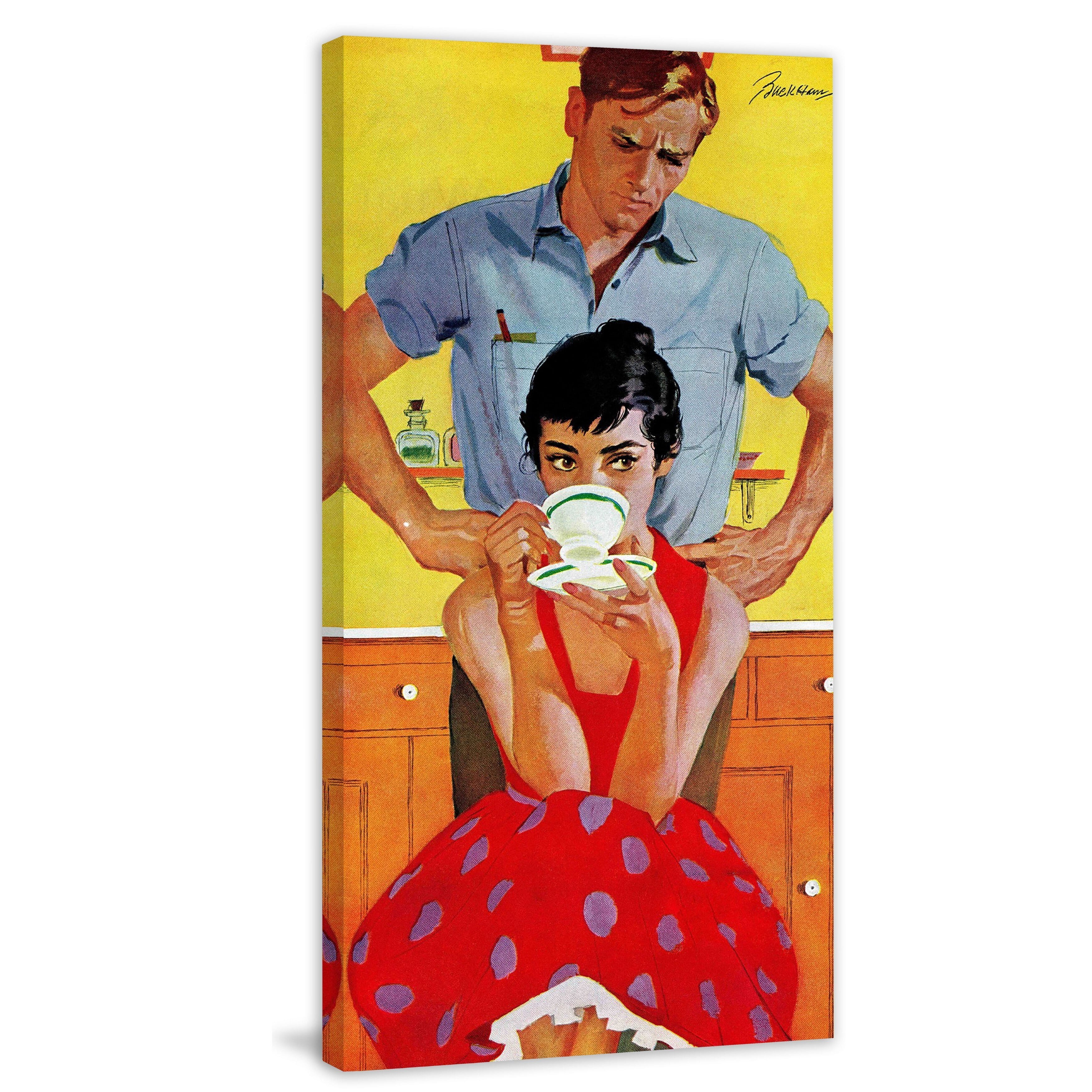 Marmont Hill "Too Late to Make Up" Painting Print on Canvas