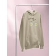 thumbnail image 3 of Follow Your Dreams Daisies  Hoodie Women -Image by Shutterstock, Female Large, 3 of 4