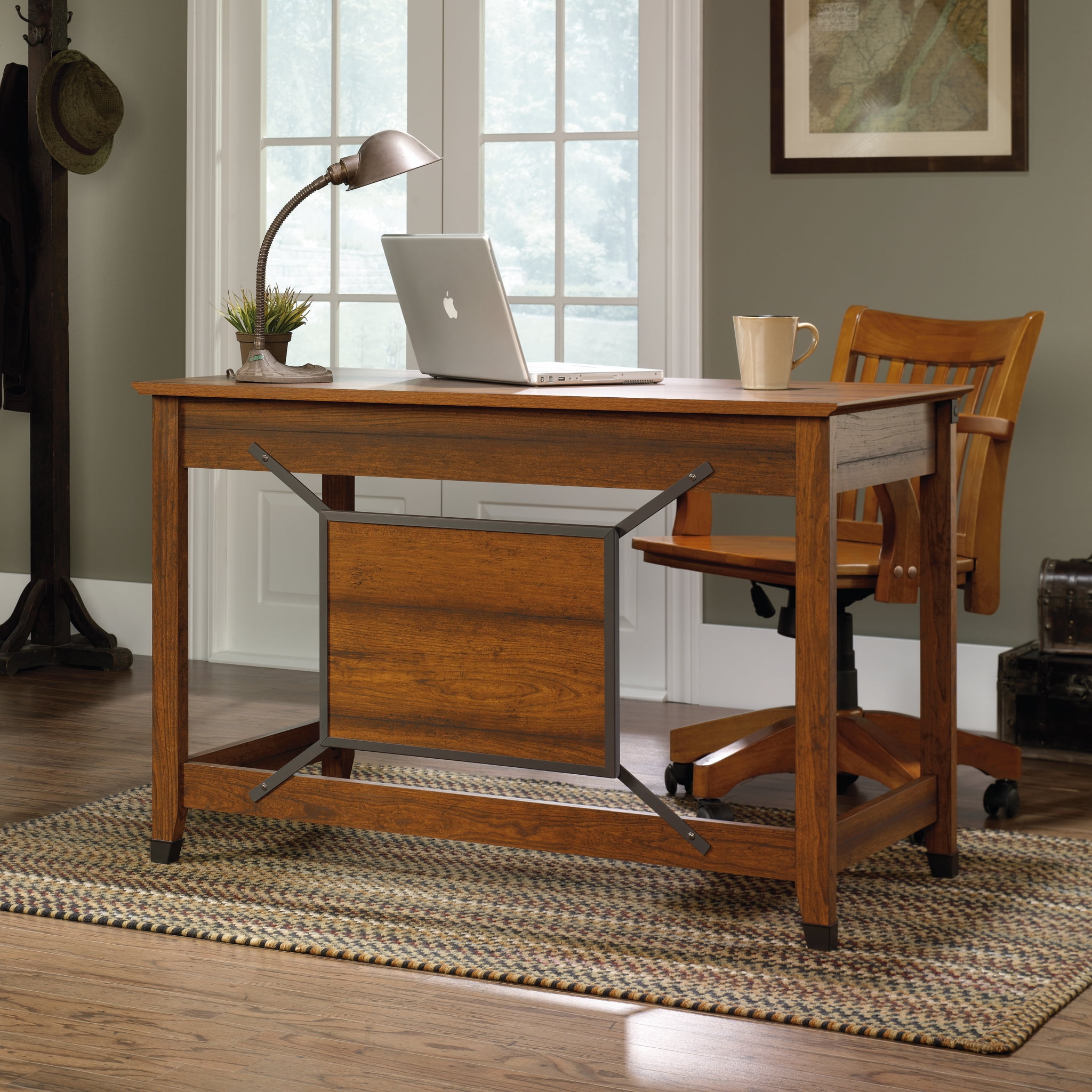 Sauder Carson Writing Desk, Washington Cherry Finish