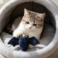 thumbnail image 4 of Halloween Squeaky Dog Toys, Funny Bat Shape Interactive Chew Toys for Puppy Small and Medium Dogs, 4 of 5