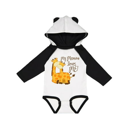 

Inktastic My Memaw Loves Me! Gift Baby Boy or Baby Girl Long Sleeve Bodysuit