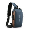 thumbnail image 3 of Clearance! Lotpreco Anti theft Crossbody Sling Bag,Waterproof Chest Daypack with USB Charging, Shoulder Backpack for Men Women, 3 of 6