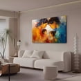 thumbnail image 3 of Abstract Art Modern Decorative Painting Tow Mothers Hug Their Child Framed Canvas Poster Bedroom Decor Sports Landscape Office Room Decor Gift,Frame-style,20x30inch(50x75cm), 3 of 8