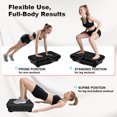 thumbnail image 4 of BEF Vibrating Plate Exercise Machine, 150 Watts for Women and Men, Net Weight 20lbs, Product Net Content Uom, Black, 4 of 6