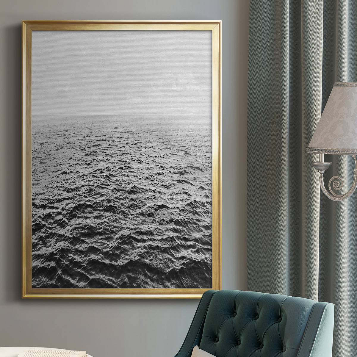 Rolling In Premium Classic Framed Print - Ready to Hang