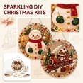 thumbnail image 2 of Christmas Pearl Art DIY Kit, Cute 3D Diamond Painting Crafts for Adults, DIY Fall Home Decor Wall Art, Beginner DIY Seasonal Party Gift, 2 of 8