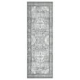 thumbnail image 2 of Geetinfly 2*6FT Area Rugs 2in*6in Vintage Persian Runner Rug Washable Boho Runner Rug Hallway Kitchen Bedsides Non-Slip Runners Rug for Laundry Room Gray Gray tone, 2 of 7