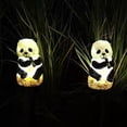 thumbnail image 4 of Bearachild Lámpara de panda, decoración de iluminación de paisaje de suelo Solar, decoración de enchufe inteligente, patio de paisaje de detección Iluminación y accesorios Bearachild HA073512-00, 4 of 6