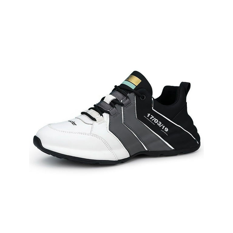 Tenmix Sport Sneaker Platform Sneakers Lace Up Running Shoe Breathable Casual Shoes Outdoor Anti-Collision Trainers White Gray 11 - Walmart.com