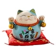 thumbnail image 2 of Bonne Chance Cat Tirelire Ornement Fortune, Cause, 2 of 8