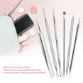 thumbnail image 4 of 6 uds removedor de espinillas, Extractor de comedones, Kit de eliminación de acné para imperfecciones, estallidos de espinillas, eliminación de zit para herramientas faciales de na, 4 of 4