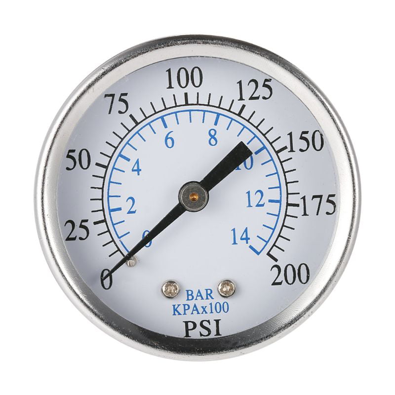 Replacement Air Gauge Pressure For Air compressor Tank Accessory 0-200 PSI New 