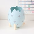 thumbnail image 3 of Dinosaur Egg Pen Holder Creative Pencil Box Pen Cosmético Maquillaje Cepillo Organizador Cubo Multifuncional Desmontable Para Papelería Cosméticos Monstrate EL014241-02, 3 of 5