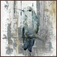 thumbnail image 3 of "Perching Grey" Floater Framed Painting Print on Canvas, 3 of 5
