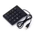 thumbnail image 1 of tredstone Wired Numeric Keyboard USB Computer Laptop External Numpad Travel Desktop PC Digital Keypad Office Replacement, 1 of 6