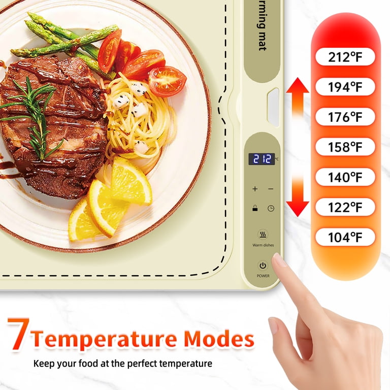 MQ 39.4" x 15" Warming Mat, 7-Heat Levels photo 5
