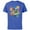 Royal Heather, variant on Disney Lilo & Stitch Group Family Trip Best Vacation Ever - Short Sleeve Cotton T-Shirt for Adults - Customized-Athletic Heather