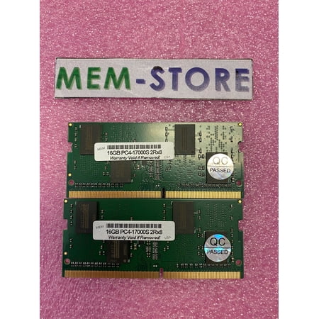 32GB (2x16GB) DDR4-2133 PC4-17000S SODIMM Memory Dell Latitude E5470 14" 6th gen (3rd Party)