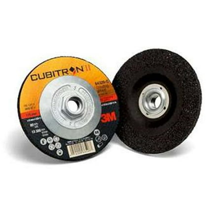 

3M Abrasive 405-076308-64319 7 x 0.25 in. Cubitron 2 Quick Depressed Center Wheel - 0.62-11 in.