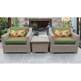 thumbnail image 2 of Ensemble de Meubles de Patio en Osier d'Extérieur 3 Pcs en Cilantro, 2 of 2