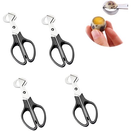 4-Pack Stainless Steel Quail Egg Scissors – Free Fast Shipping, USA Seller