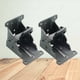 thumbnail image 3 of 4 piezas de marco de soporte plegable con autobloqueo para patas de mesa y silla, bisagras para muebles del hogar, soporte de bisagra plegable de 90 grados (negro), 3 of 8