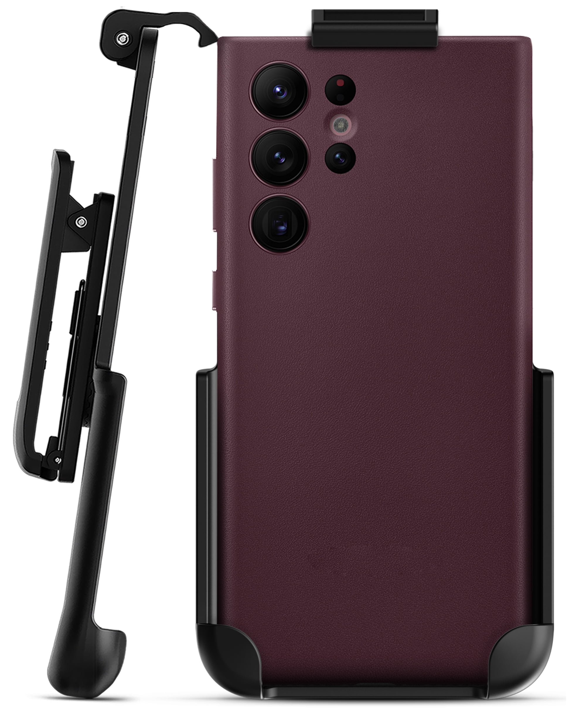 Encased Belt Clip Holster for Original Samsung Leather Case (Samsung