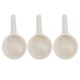 thumbnail image 1 of 3pcs Ceramic Candle Holders Portable Candle Stands with Handle Candy Trays (White), 1 of 3