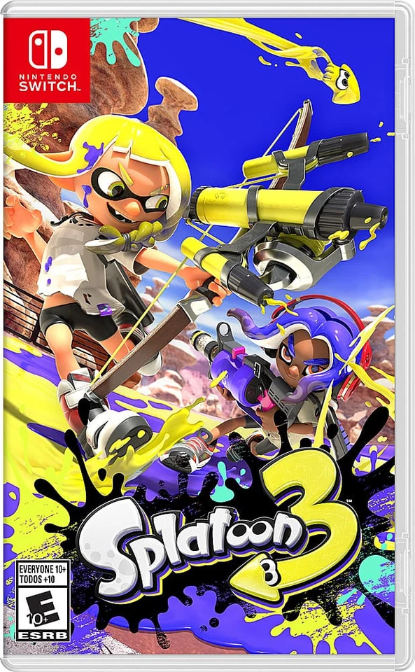 Free Shipping! Nintendo Splatoon 3 for Nintendo Switch and