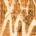 thumbnail image 1 of Ahgly Company Indoor Square Abstract Orange Modern Area Rugs, 6' Square, 1 of 4