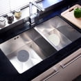 thumbnail image 2 of Tapones de bañera V-TOP, 2 unidades, silicona, 15 cm de diámetro, para cocina, 2 of 7