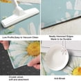 thumbnail image 3 of Lightblue Daisy Flower Watercolor Pattern Kitchen Rug Mat,Kitchen Runner Rugs Non Skid Washable,Decorative Kitchen Floor Mats for Kitchen,Sink,Laundry,17"X47", 3 of 5