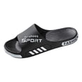 thumbnail image 2 of Flip Flops for Men Arch Support Summer Outdoor Indoor Bathroom Comfortable Couple Unisex Slides Casual Wear Open Toe Sandals for Men, 2 of 5