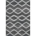 thumbnail image 2 of Addison Rugs Mayfield Washable Transitional Tribal, Diamond Gray Rectangle Rug, 3' x 5', 2 of 6