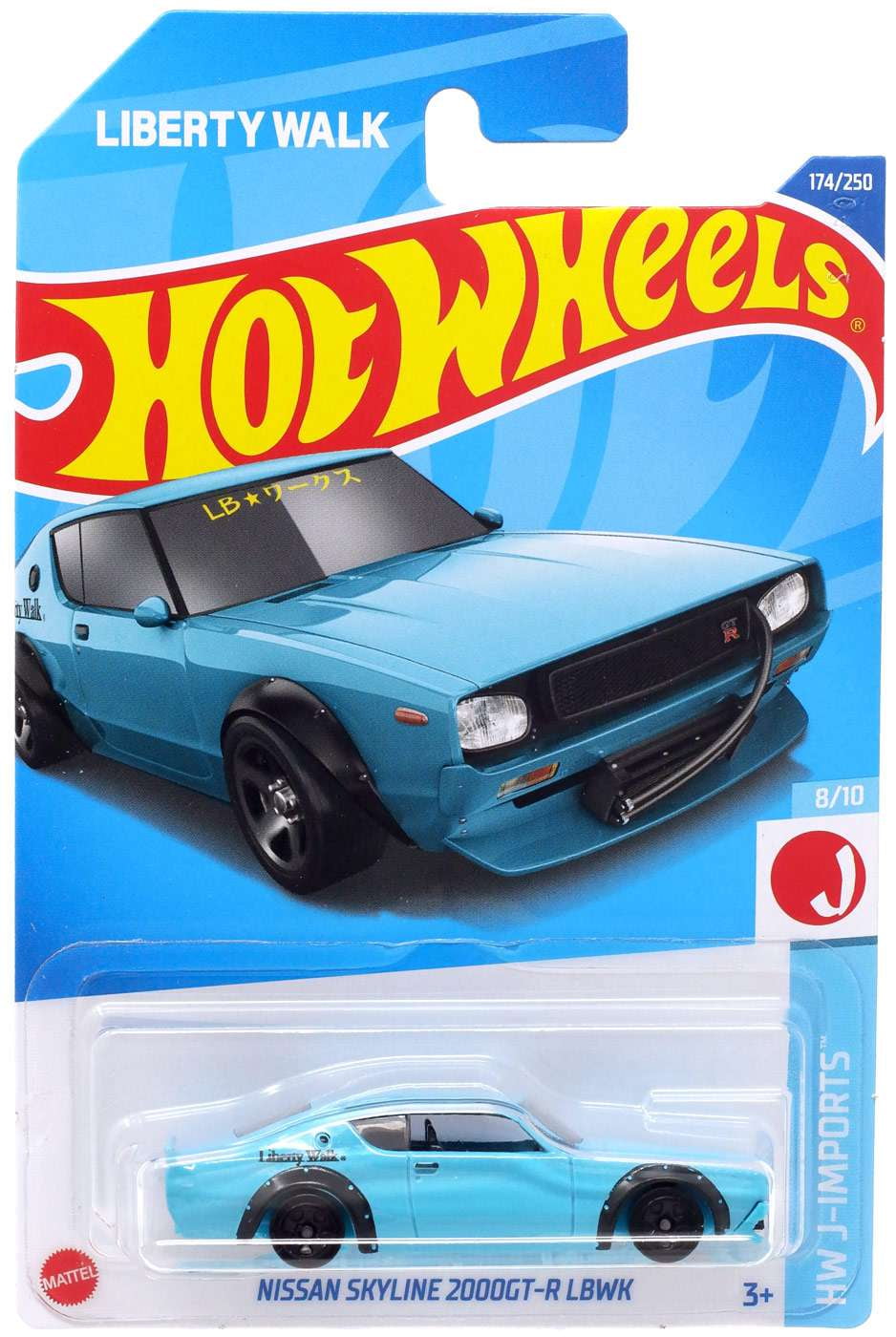 Hot Wheels Nissan Skyline HT 2000Gt-X HW J-Imports Diecast Car