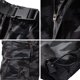 thumbnail image 4 of Pantalones cortos hombre algodón 3/4 ajuste relajado cintura elástica 7 bolsillos senderismo correr, 4 of 5