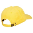 thumbnail image 4 of Tequila with Sombrero Embroidered Unstructured Cap - Yellow OSFM, 4 of 5