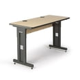 thumbnail image 2 of 60 W x 24 D Training Table - Hard Rock Maple, 2 of 4