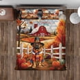 thumbnail image 4 of Thanksgiving Mastiff Pilgrim Grateful, Thankful, Blessed Fall Welcome Quilt Bedding Set Mastiffs Dog Lover Gifts Idea 1 Blanket Bed Cover 2 Pillowcases - 00021, 4 of 5