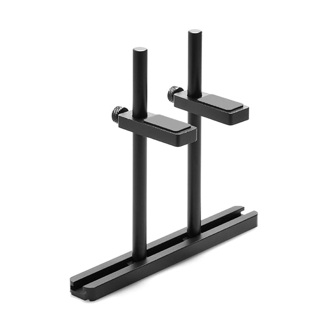 Soporte de tarjeta de video de aleación de aluminio Soporte de tarjeta gráfica de doble polo para ventiladores de 8/12 cm Hugtrwg Para estrenar