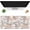 Abstract Lines Art Portrait, variant on Extended Mouse Pad,Abstract Modern Doodle Extended Gaming Mouse Pad,Large Non-Slip Rubber Base Mousepad with Stitched Edges,Waterproof Mouse Mat Desk Pad for Office Game Home 35.4x15.75 in