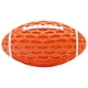 thumbnail image 1 of Pelotas de juguete para perros, pelota interactiva, rugby, juguetes chirriantes para mascotas, pelotas de juguete para masticar para perros Naranja Grande, 1 of 9