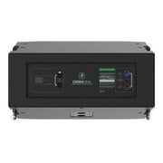 Mackie DRM Series Built-in DSP Loudspeaker with Power Cable, MDF and Plastic Black, 12-inch