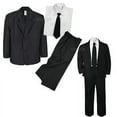 thumbnail image 3 of 5pc Boys Toddler Kids Formal Wedding Tuxedo Suits Sets EXTRA Color Necktie S-7, 3 of 10