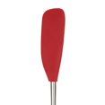 thumbnail image 4 of Tovolo Flex-Core Long-Handled Silicone Jar Scraper Spatula, Stainless Steel Handle, Heat-Resistant Silicone Head With Curved Front for Scooping & Scraping, Dishwasher-Safe & BPA-Free, Cayenne, 4 of 4