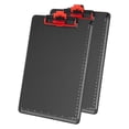 thumbnail image 1 of 2 Pack Clipboards with Pen Holder, 12.5 X 9 Inch Standard Letter A4 Size Aluminum Wrapped Edge Prote, 1 of 5