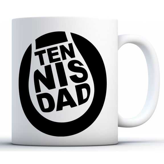 Awkward Styles Tennis Dad Coffee Mug Tennis Mug for Dad Father's Day Gifts for Him Funny Sports Dad Mug Tennisball Coffee Mug Father Travel Mug Dad Gifts for Tennis Fans Tennis Dad Gifts for Men