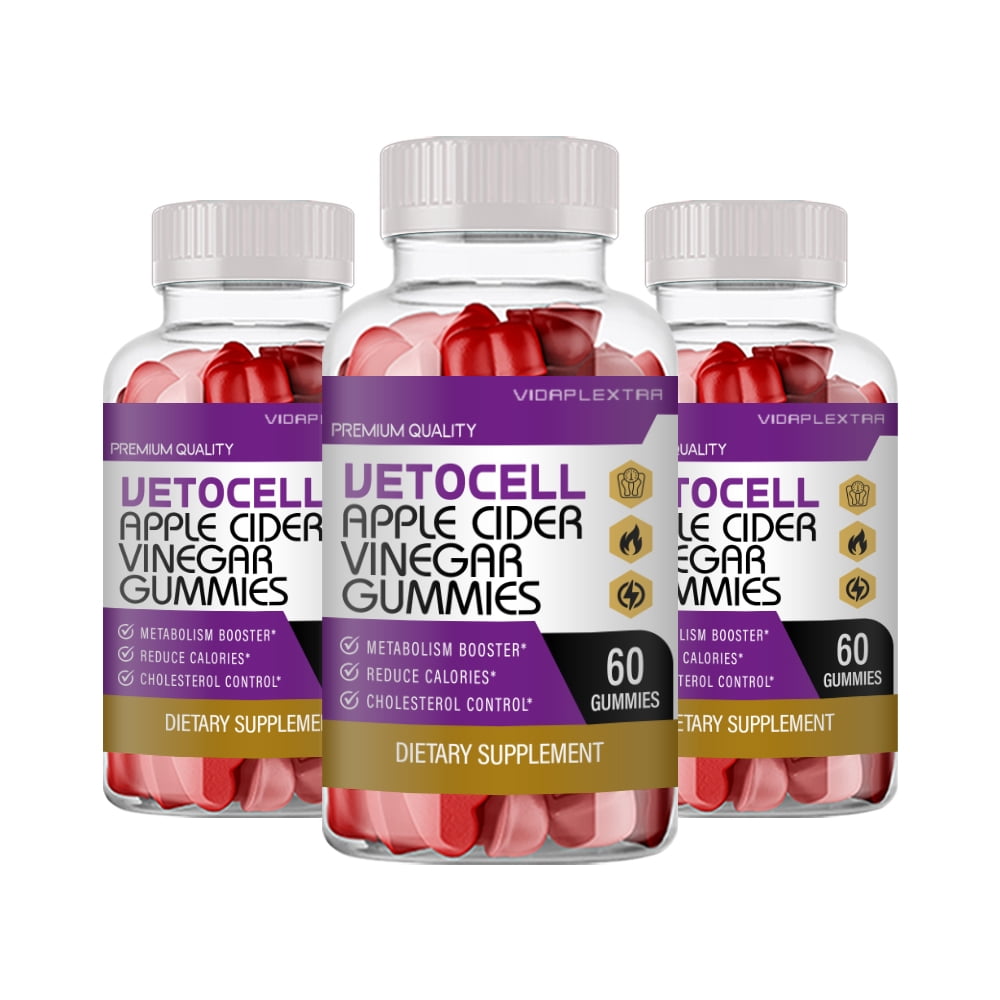 Vetocell ACV Vetocell Apple Cider Vinegar Metabolism Booster Gummies