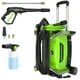 thumbnail image 1 of Hidrolavadora eléctrica compacta Greenworks de 2100 PSI (certificación SGS), 1.2 GPM, 13 A, con mango telescópico, para autos, entradas de vehículos, patios, muebles de jardín y piscinas., 1 of 5