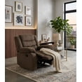 thumbnail image 1 of Sillón Reclinable Manual Lugo de tela Chocolate, 1 of 5